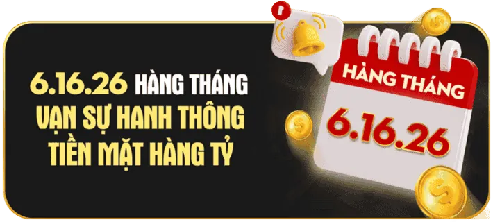 Các ưu đãi đặc biệt hàng tháng tại ysb66 nhà cái